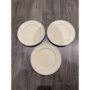 3x Vintage Crate & Barrel Margo Salad Plate SRI LANKA 8 7/8"